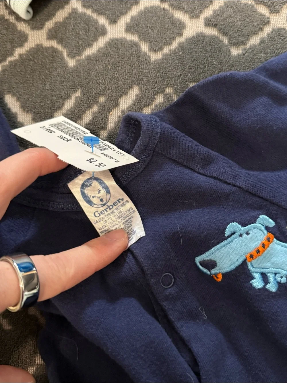 Baby boy sleeper sleep sack bundle